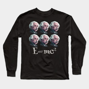 Albert Einstein E = MC2 Long Sleeve T-Shirt